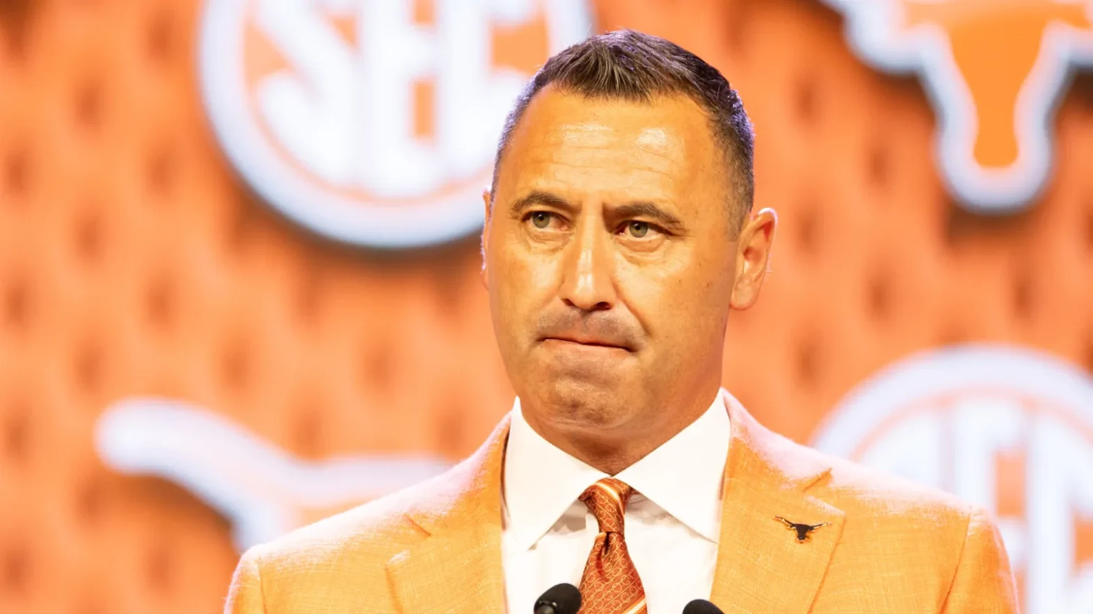 Steve Sarkisian Praises Talented Longhorns Squad, Addresses Arch Manning's Backup Role at SEC Media Days