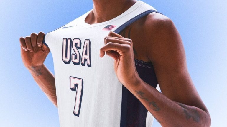 Team USA Reveals New 2024 Olympics Basketball Jerseys with Kevin Durant and A'ja Wilson