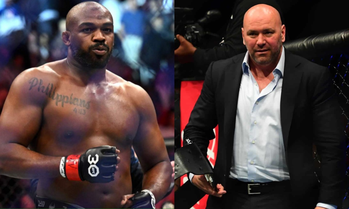 Jon Jones and Dana White