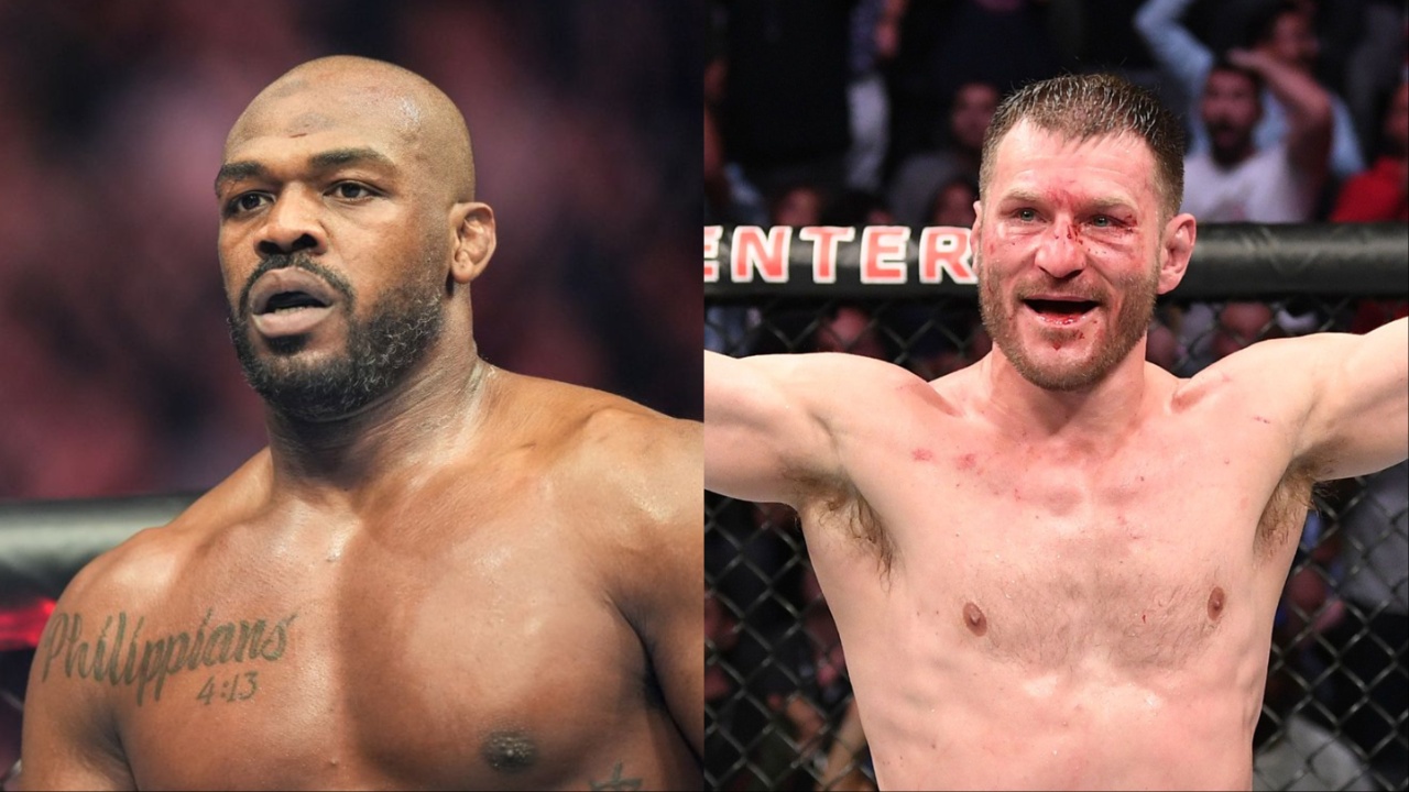 Jon Jones and Stipe Miocic