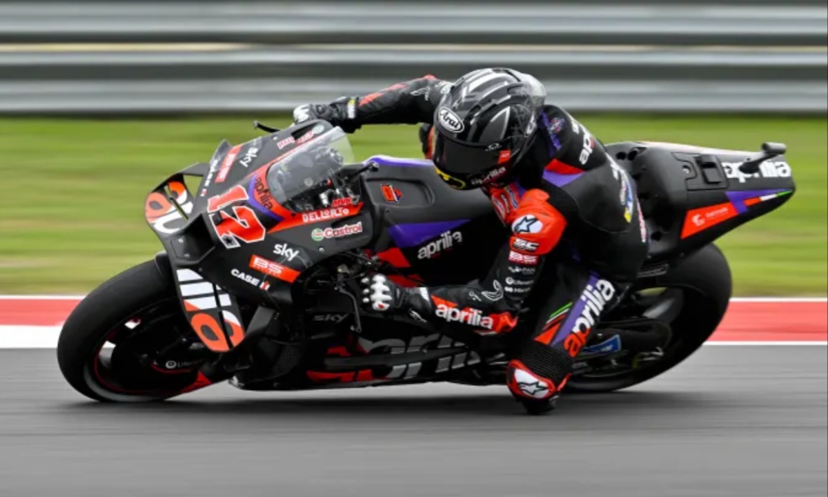 Maverick Vinales Sees British GP Setback as a Crucial Wake-Up Call for Aprilia's Race Day Performance