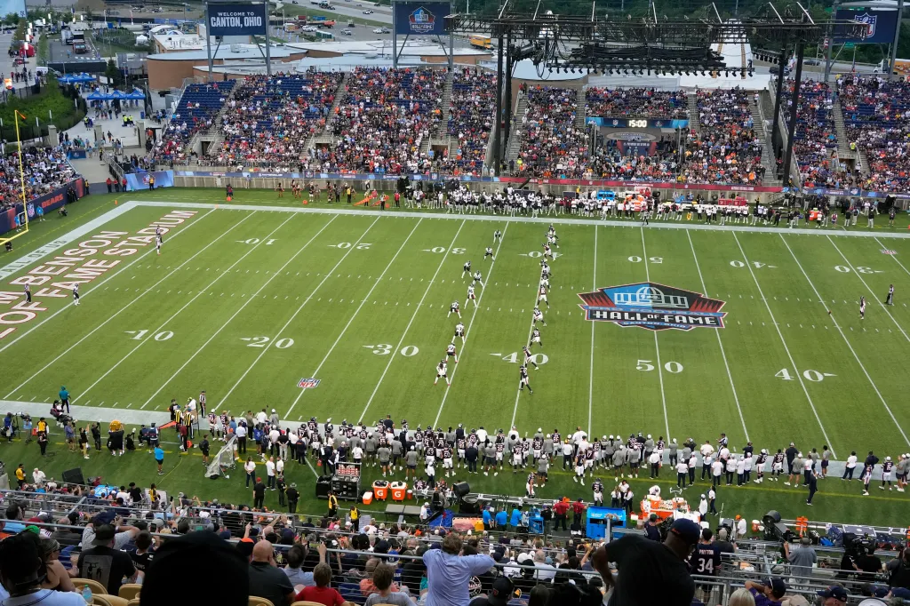 New NFL kickoff rules debuted in Hall of Fame Game, sparking mixed reactions from fans.