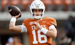 Arch Manning Takes Over as Texas QB with Quinn Ewers Out Due to Oblique Injury