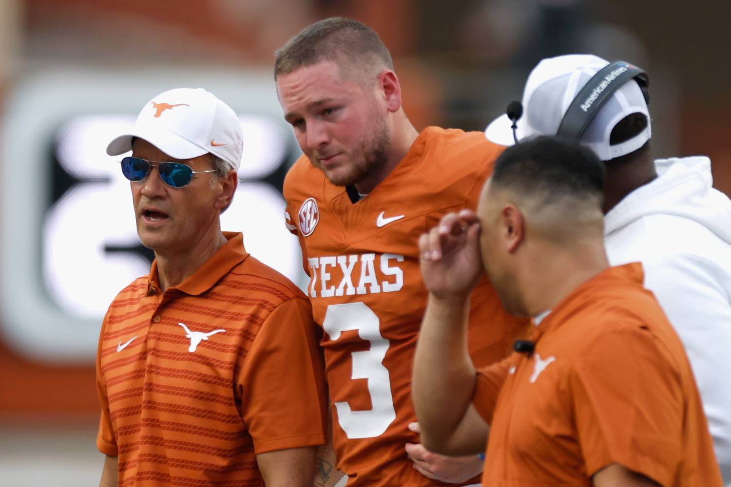 Arch Manning Takes Over as Texas QB with Quinn Ewers Out Due to Oblique Injury