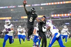 Derrick Henry's Electrifying 87-Yard Run Sparks Ravens' Dominant Win Over Undefeated Bills