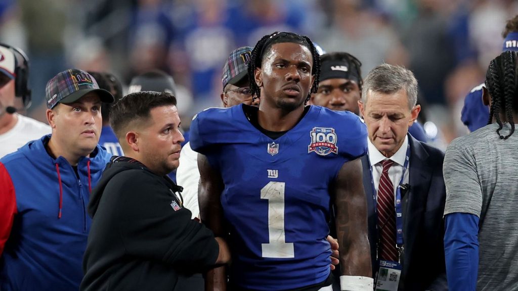 New York Giants' Malik Nabers Will Not Move Forward In The Concussion ...