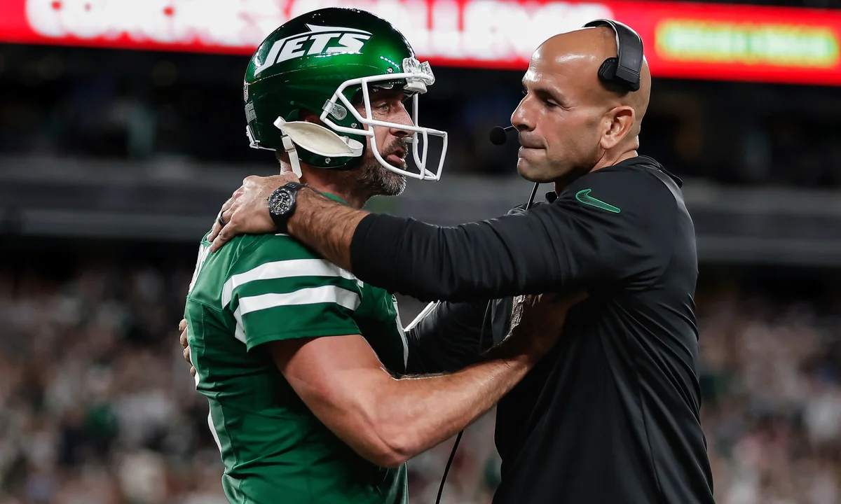 Aaron Rodgers Denies Involvement in Robert Saleh's Firing, Expresses Frustration Over Coaching Change Rumors