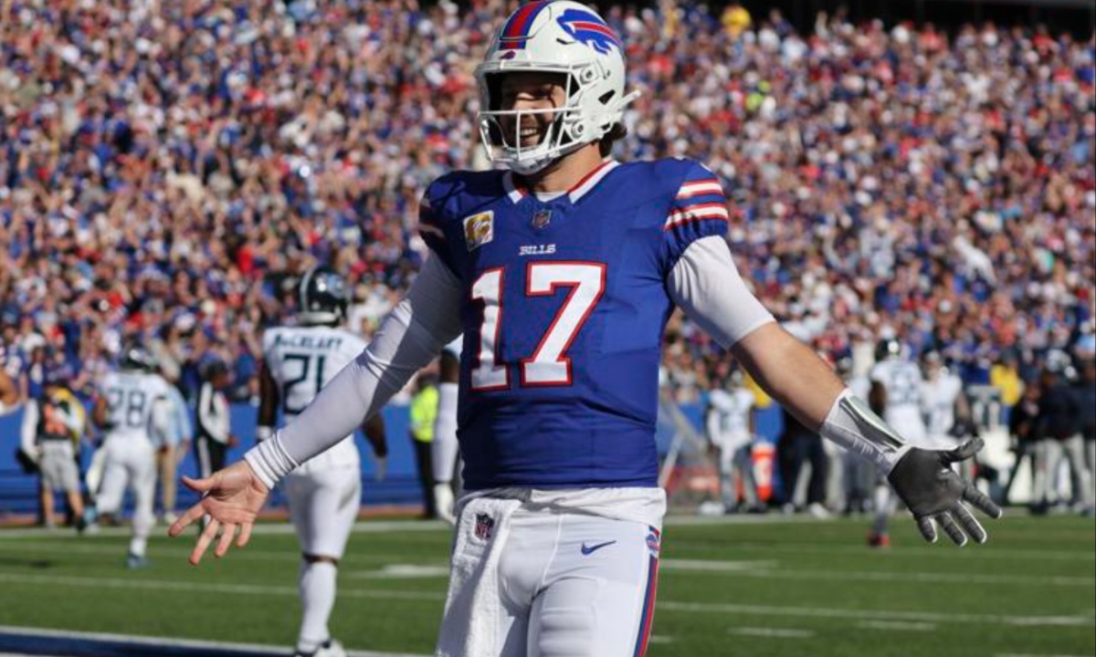 Josh Allen and Amari Cooper Lead Bills to Commanding 34-10 Victory Over Titans in Week 7