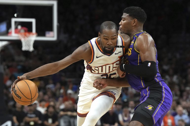 Suns Hand Lakers First Loss of Season with Stellar Performances from Durant and Booker