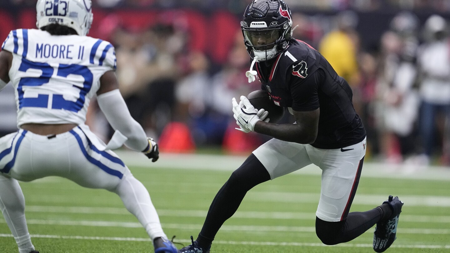 Texans' Stefon Diggs Exits Game with Knee Injury, Adding Pressure on Houston's Depleted Receiving Corps