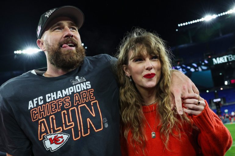 Travis Kelce’s Bold Style Sparks Swiftie Buzz with Chiefs Highlights and Midnights-Inspired Outfit