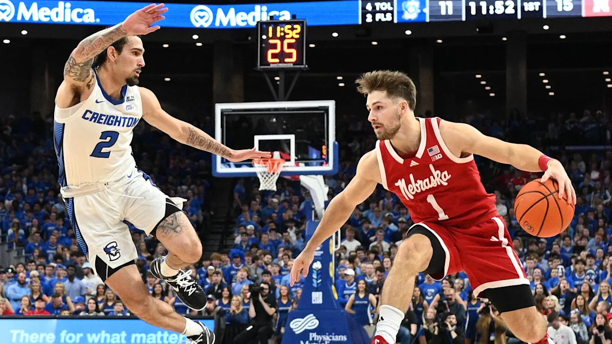 AP Poll Recognizes Nebraska Basketball Following Upset Victory Over No. 14 Creighton on Road