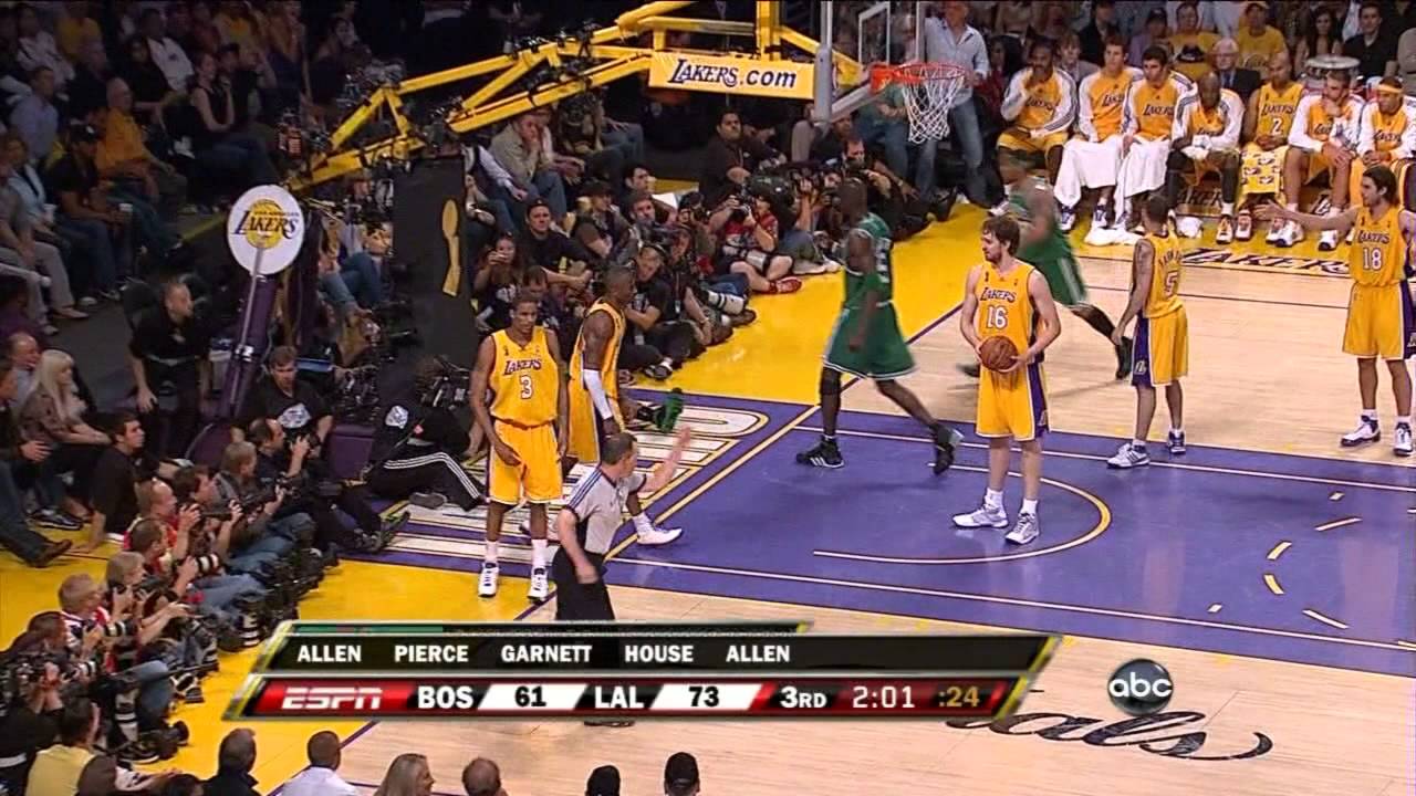 Boston Celtics vs. Los Angeles Lakers