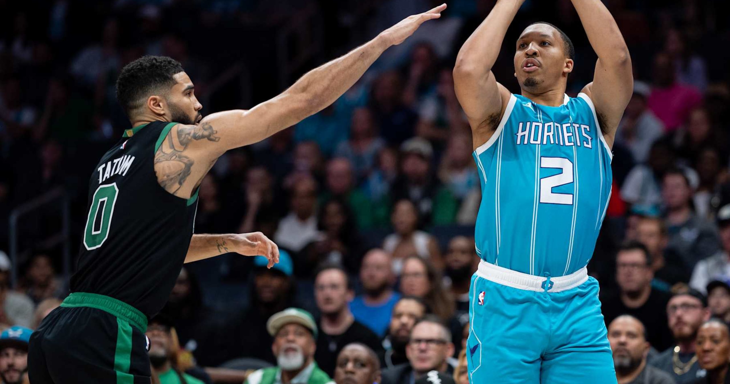 Celtics’ Win Over Hornets Marred by Grant Williams’ Flagrant Foul on Tatum, Sparking Tensions