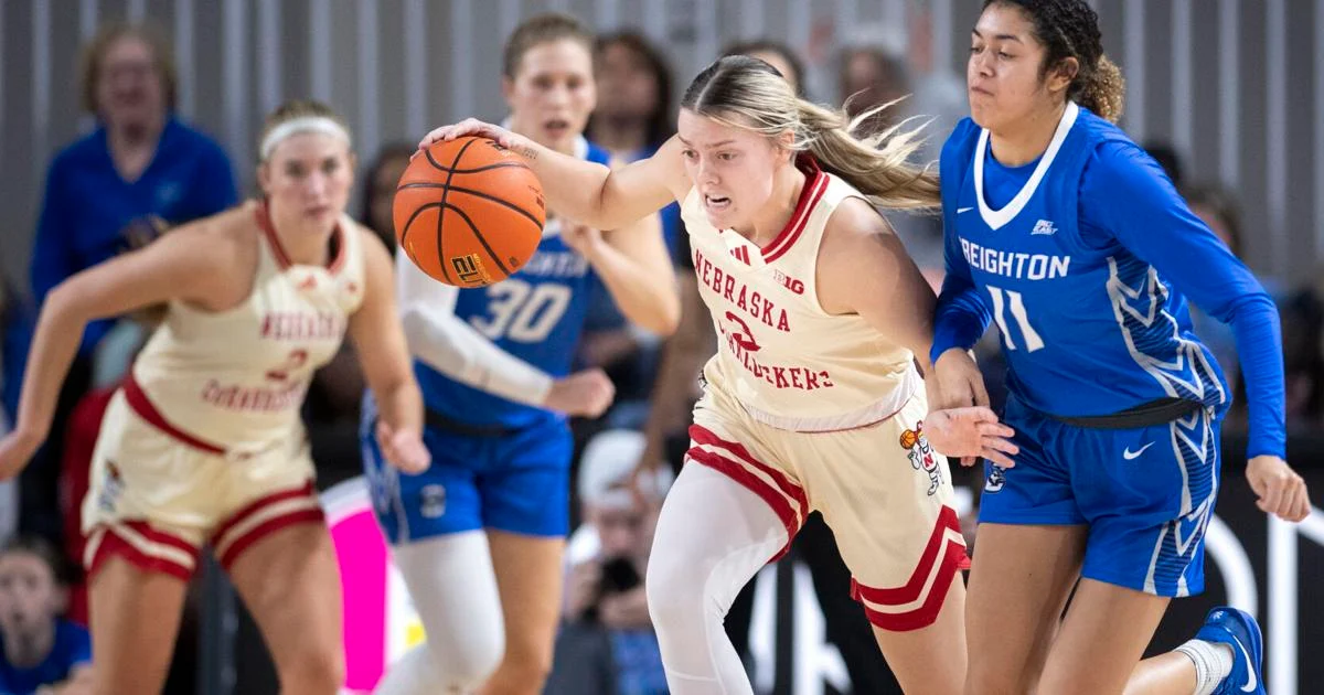 Despite Creighton Loss and Injury Setback, Nebraska Women’s Basketball Holds No. 25 AP Ranking