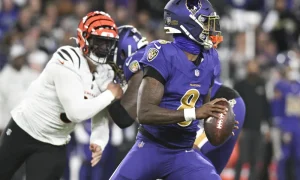 Ravens’ Comeback Bid Falls Short After Missed PAT, Despite Jackson’s Career-Long TD Pass to Wallace