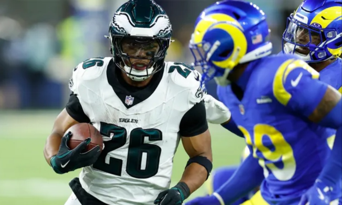 Saquon Barkley Shines in Eagles Debut Season, On Pace to Break NFL Rushing Record