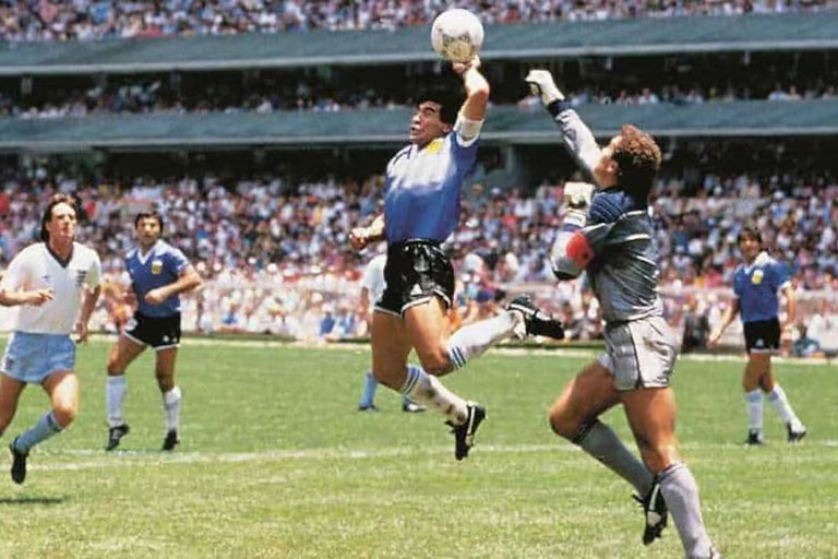 1986 World Cup Hand Goal: Maradona’s “Hand of God”