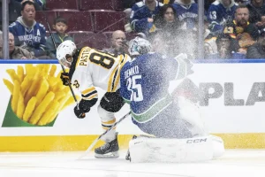 Bruins Snap Losing Streak with Dominant 5-1 Win Over Canucks, Pastrnak Shines with Four Points