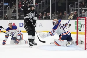 Byfield’s Overtime Heroics Propel Kings Past Oilers 4-3, Snapping Edmonton’s Three-Game Win Streak