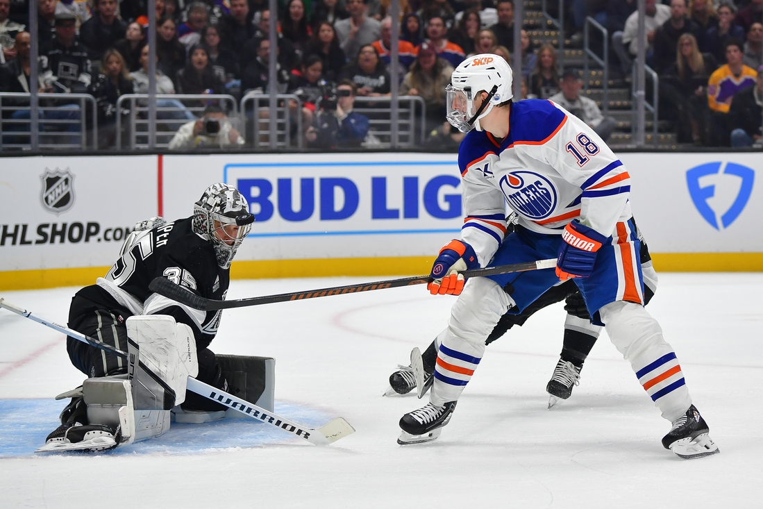 Byfield’s Overtime Heroics Propel Kings Past Oilers 4-3, Snapping Edmonton’s Three-Game Win Streak