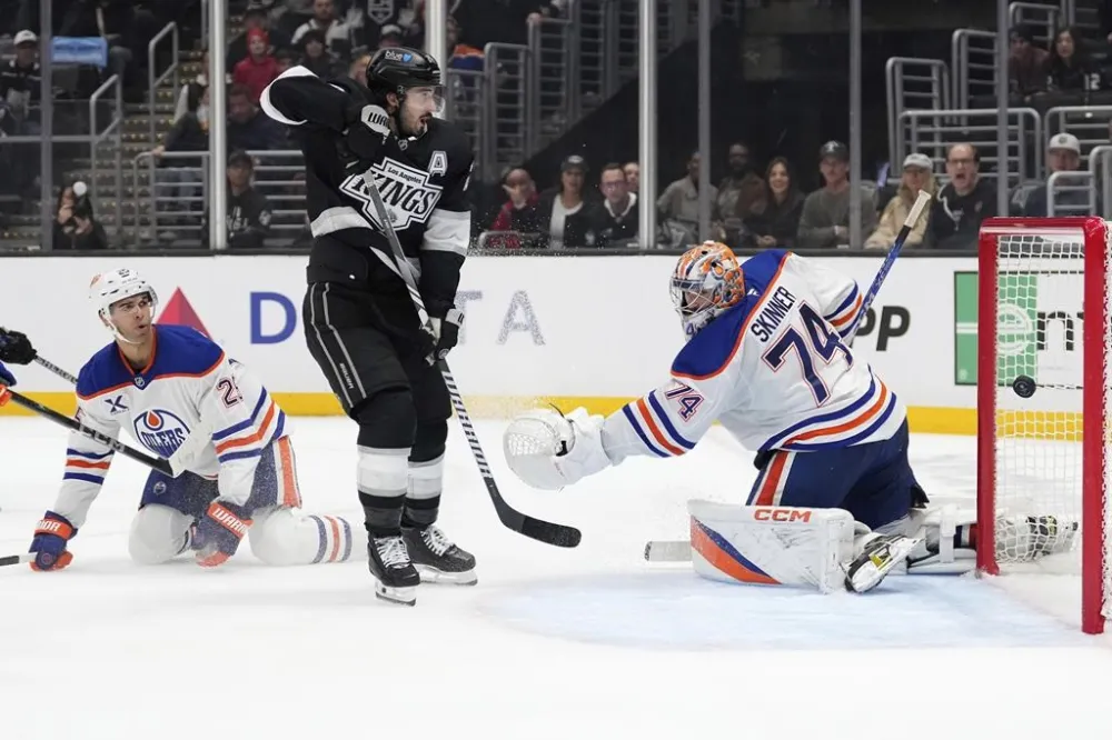 Byfield’s Overtime Winner Leads Kings to 4-3 Victory Over Oilers, Extending Home Winning Streak