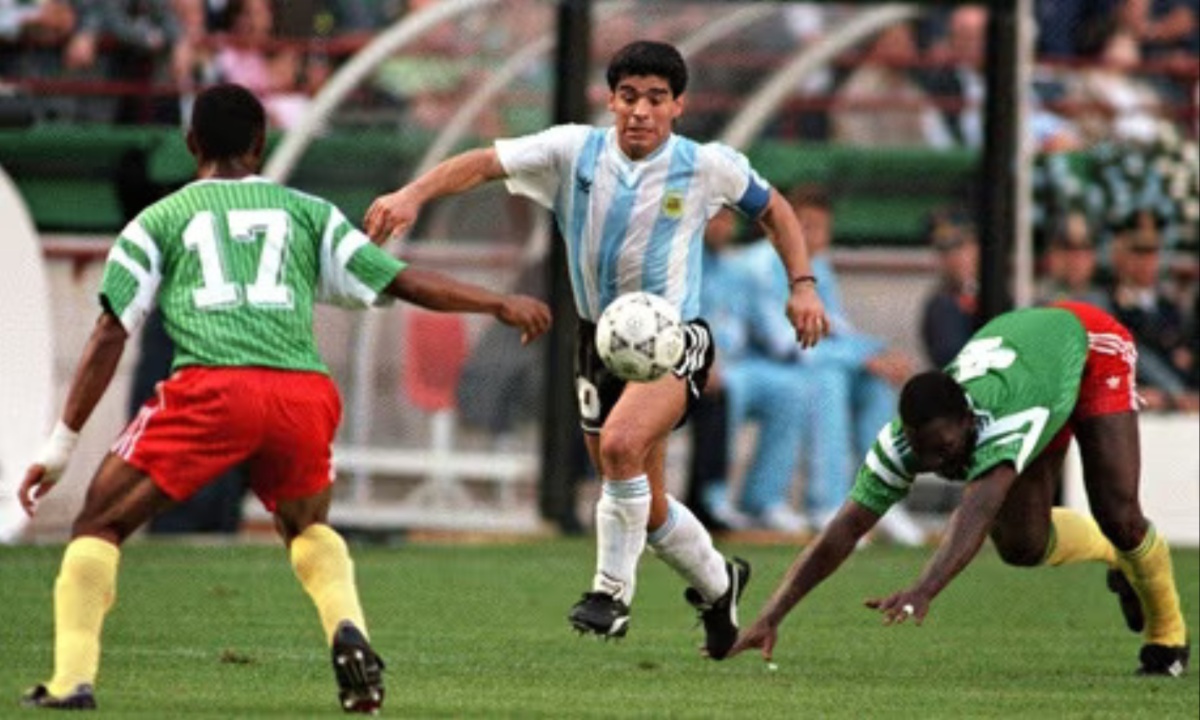 Cameroon Shocks Argentina (1990 World Cup)