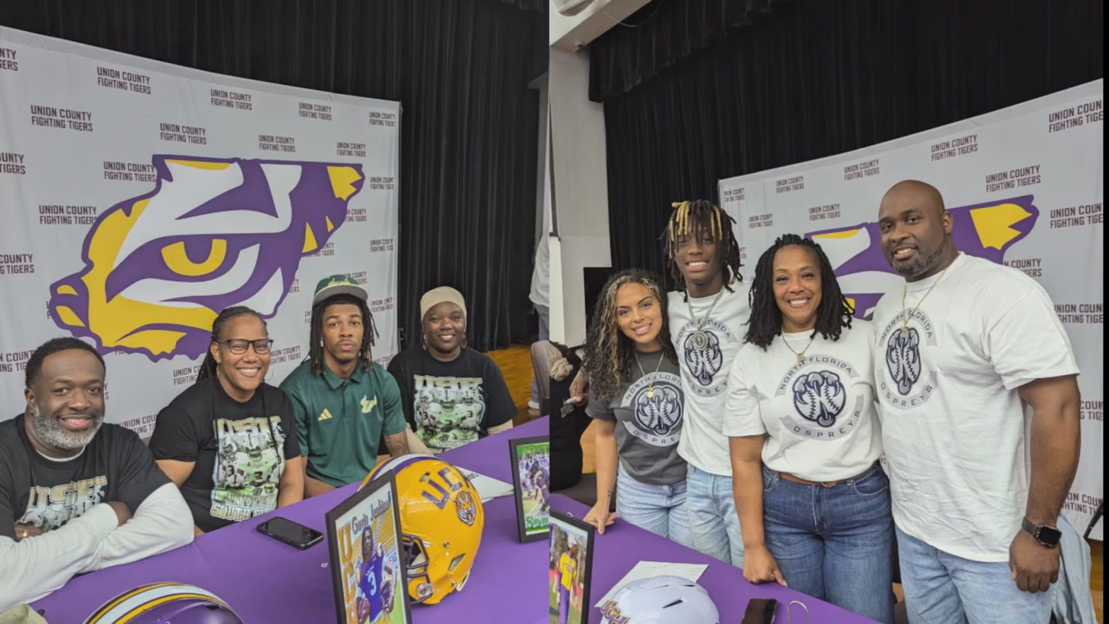 Gavin Jenkins and Devin Diggs Advance to Collegiate Athletics from Union County Fightin’ Tigers