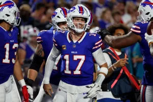 Josh Allen Shines in Historic Performance, Sets Multiple NFL Records in Bills' Victory