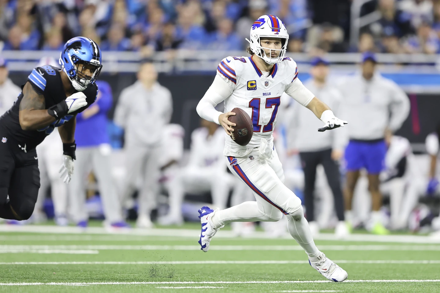 Josh Allen’s Historic Performance Earns AFC Offensive Player of the Week in Bills’ Win Over Lions - Sports Al Dente