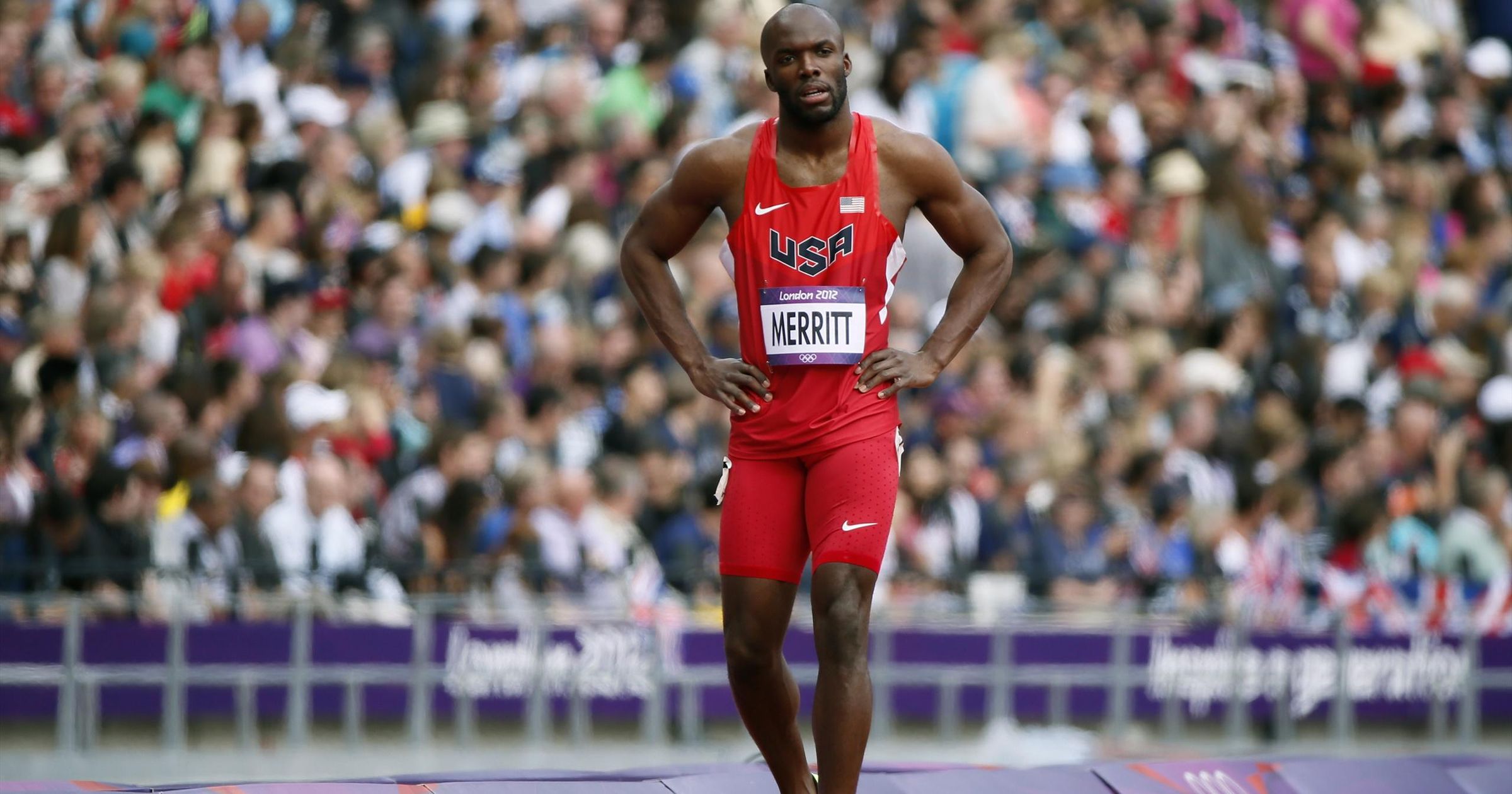 LaShawn Merritt Faces Provisional Suspension After Testing Positive for Banned Substance