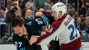 Lehkonen Scores First Career Hat Trick as Avalanche Defeat Utah 4-1, Extend Winning Streak