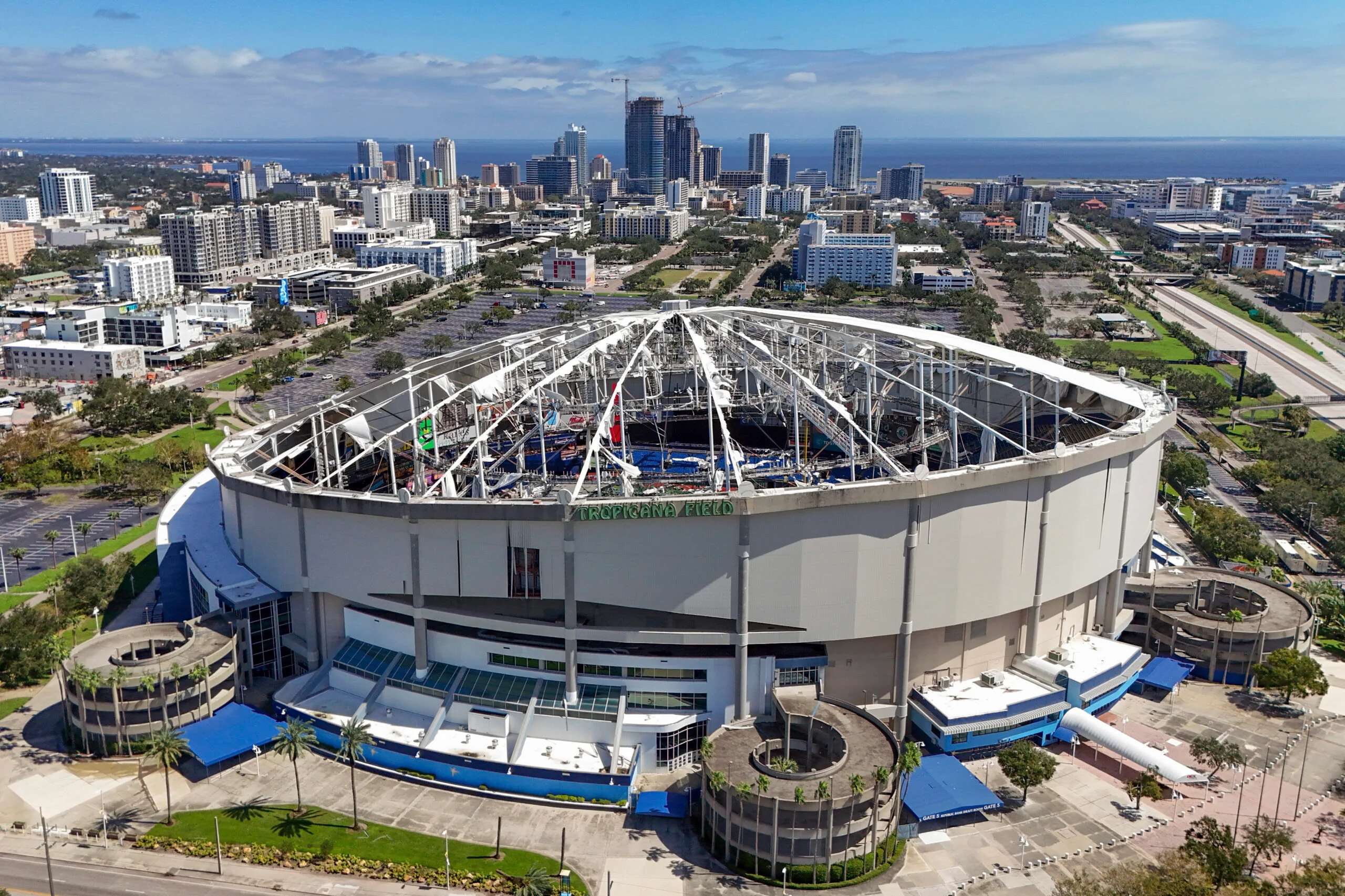 MLB Adjusts 2025 Schedule After Rays' Relocation Due to Hurricane Milton Damage at Tropicana Field