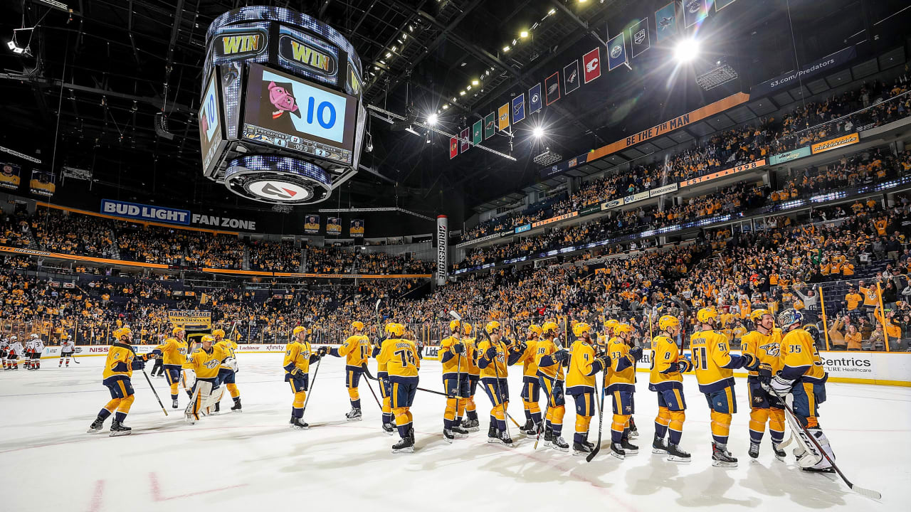 Nashville Predators Celebrate 25 Years of Hockey Excellence and Smashville Legacy