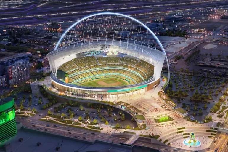 Oakland Athletics Secure Approval for $1.75 Billion Las Vegas Stadium, Set to Break Ground in 2024