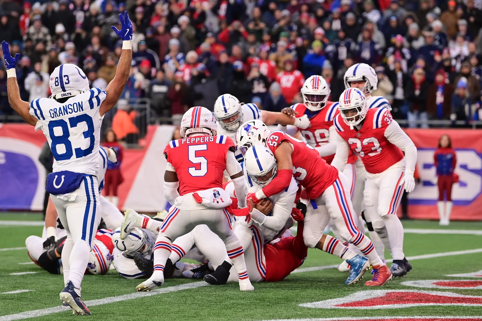 Patriots Collapse Late Against Colts, Fall to 3-10 Amid Offensive and Defensive Struggles