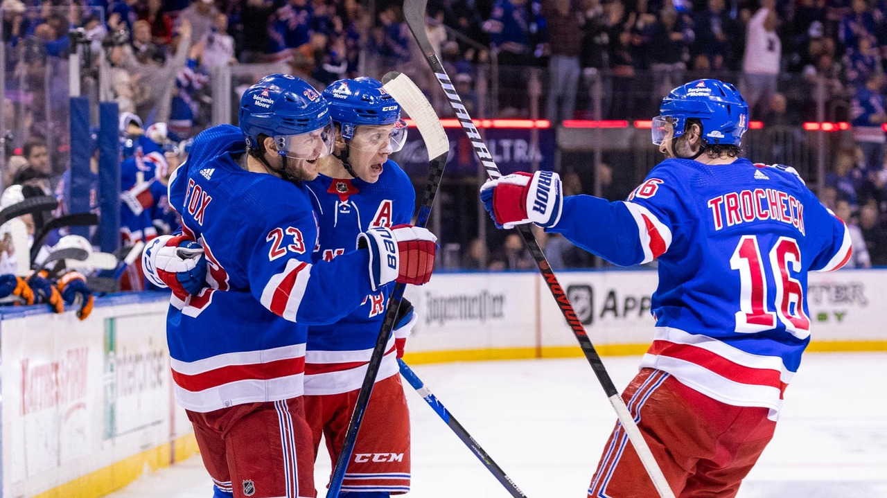 Rangers Set Franchise Record in Shootout Victory Over Islanders, Strengthen Division Lead