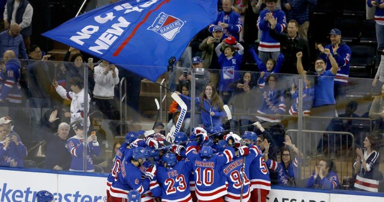 Rangers Set Franchise Record in Shootout Victory Over Islanders, Strengthen Division Lead