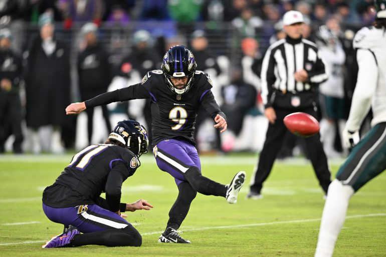 Ravens Support Justin Tucker Amid Struggles, Despite Rare Missed Kicks in Loss to Eagles