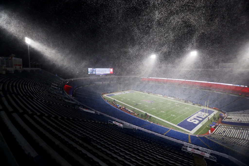 Severe Winter Storm Threatens to Delay Buffalo Bills vs. San Francisco 49ers Game at Highmark