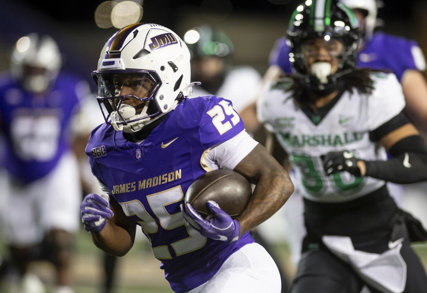 Marshall defeats JMU 3533 in double overtime, securing the program's