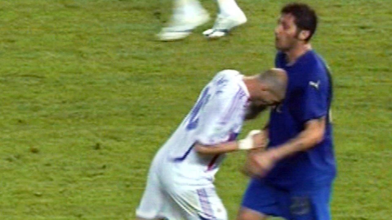 Zidane Headbutts Materazzi (2006 World Cup Final)