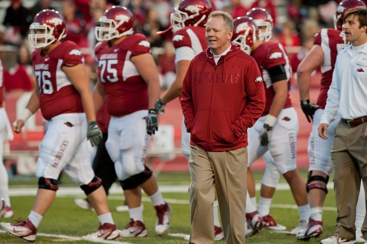 Arkansas coach Bobby Petrino