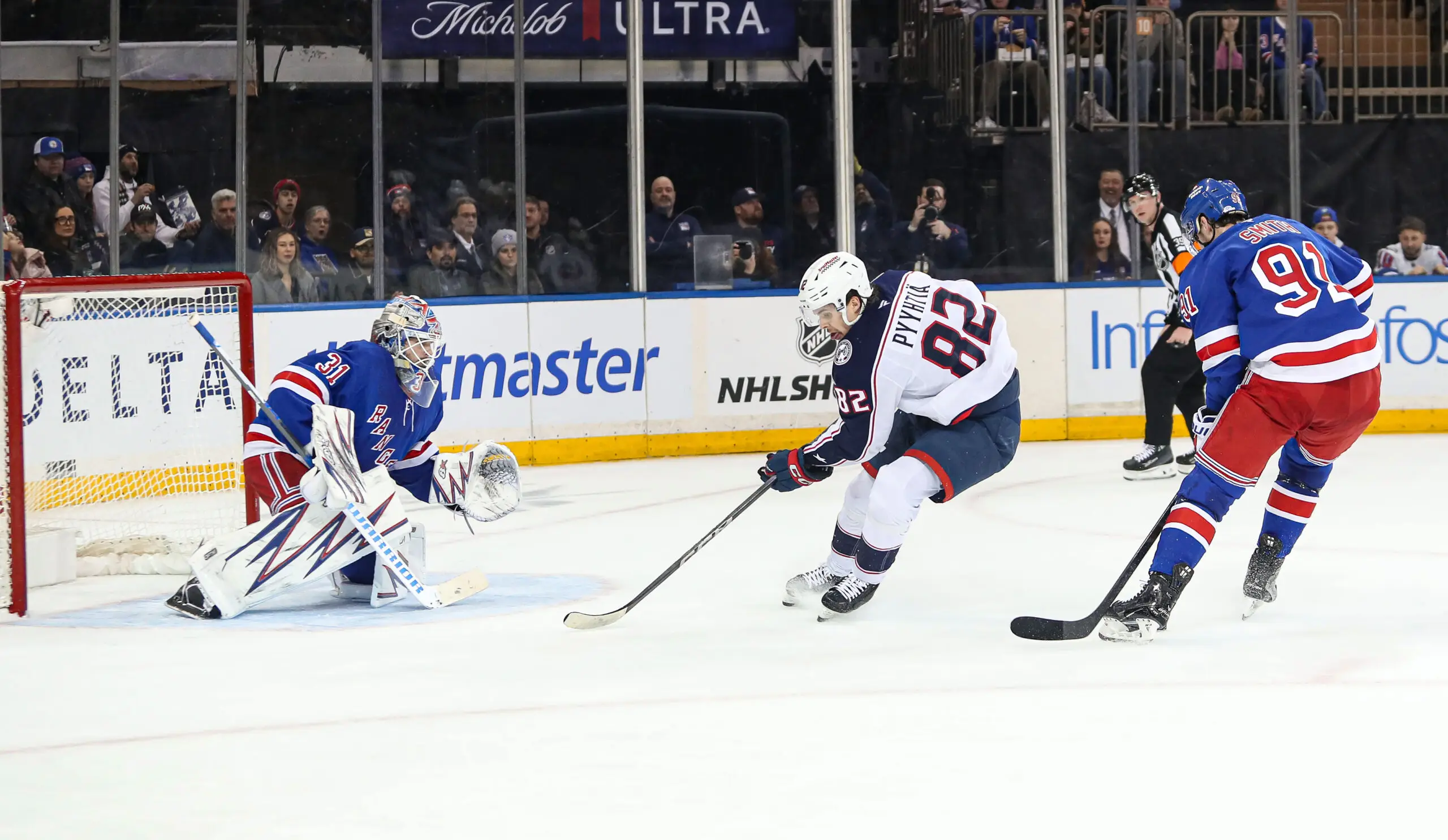 New York Rangers vs Columbus Blue Jackets