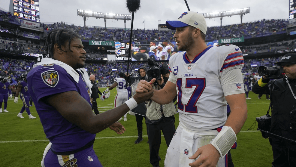 Josh Allen and Lamar Jackson