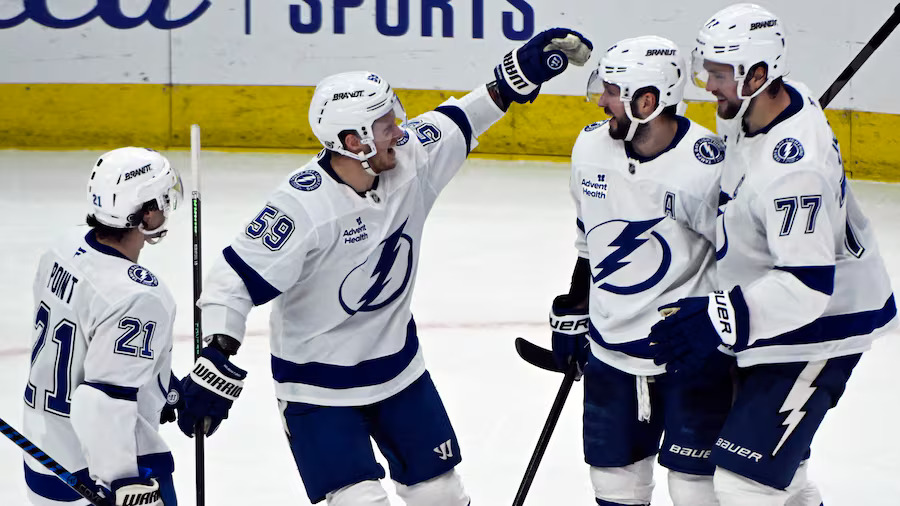 Lightning Overcome Late Deficit with Kucherov’s OT Winner, Boost Playoff Push