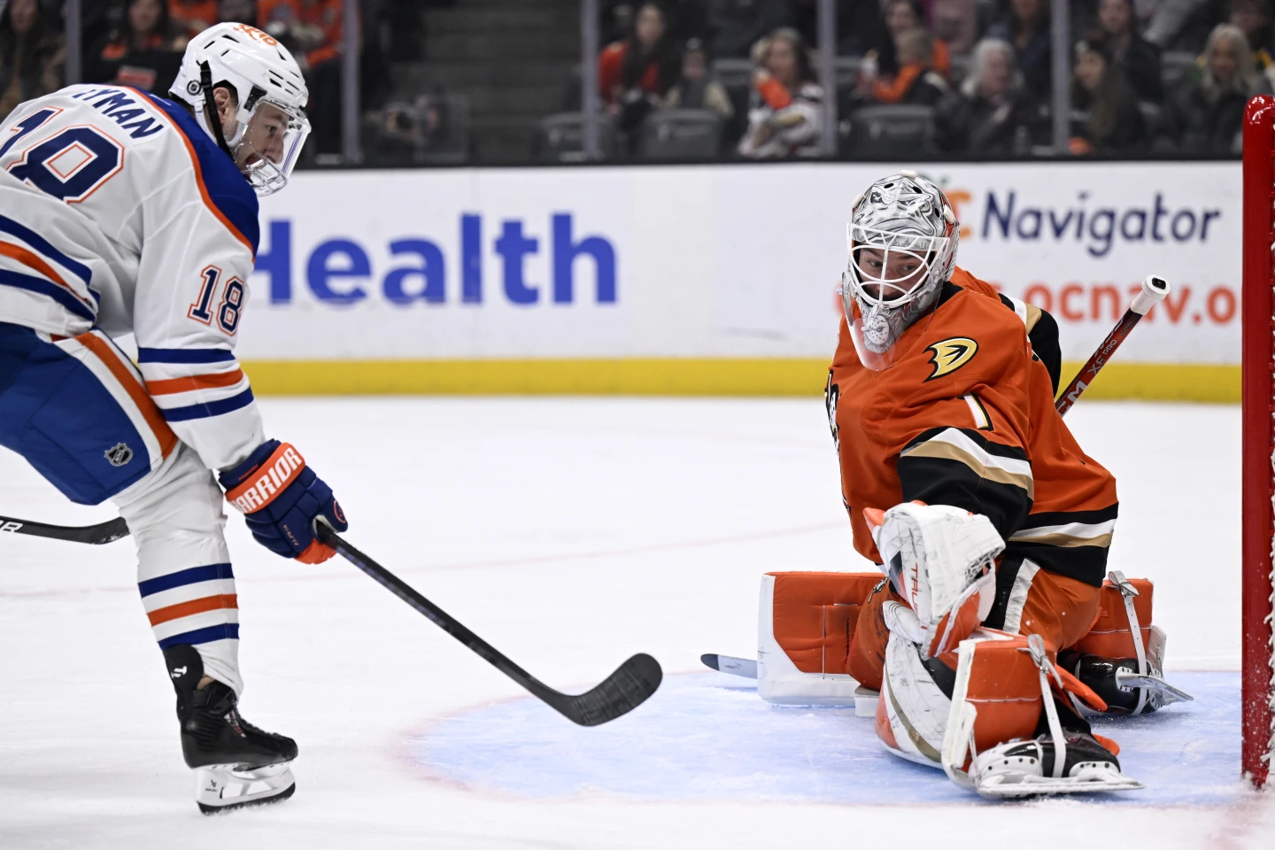 Strome’s Late Goal Lifts Ducks to 5-3 Win Over Oilers, Ending Edmonton's Streak