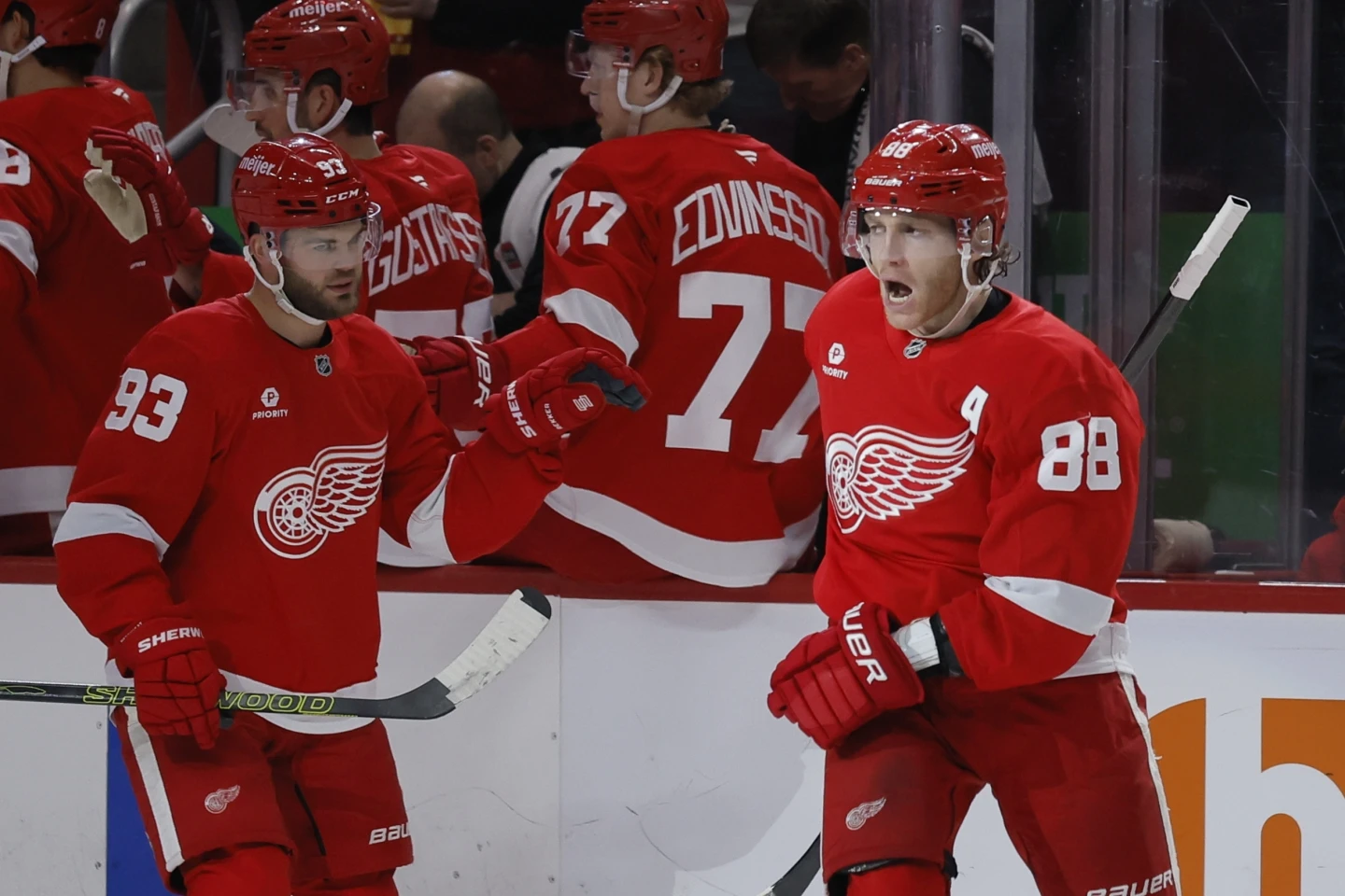 Kane’s Overtime Heroics Lift Red Wings Past Ducks After Another Late Collapse