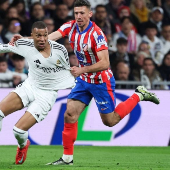 Mbappé Scores in First Madrid Derby as Real Madrid Holds Atletico to a Draw
