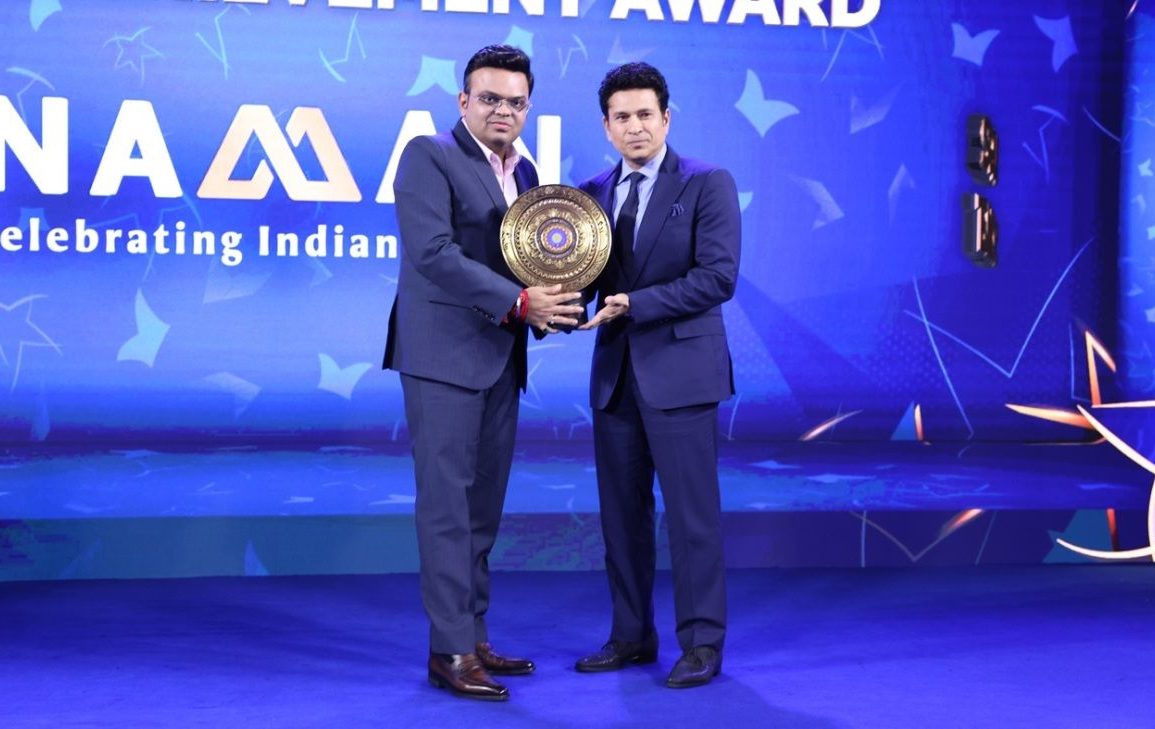 Sachin Tendulkar Receives BCCI Lifetime Achievement Award